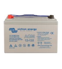 Victron Enerji AGM Süper Döngü Marin Akü 12V/125Ah (M8)