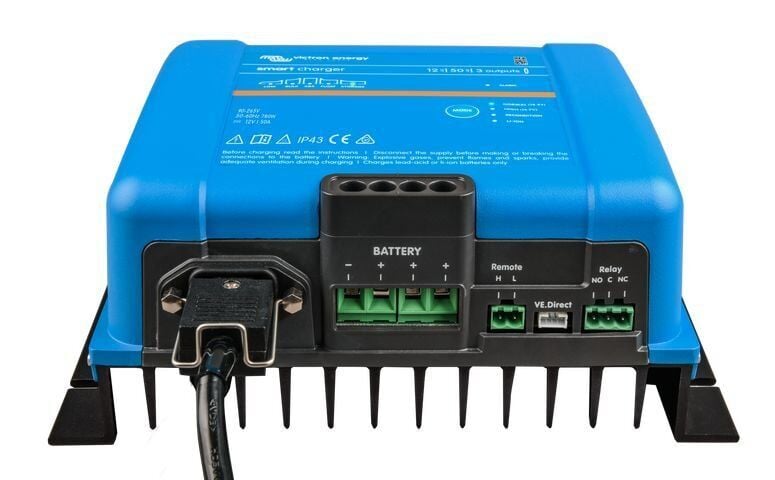 Victron Energy Phoenix Smart IP43 Charger 12/50 (3) 120/240V